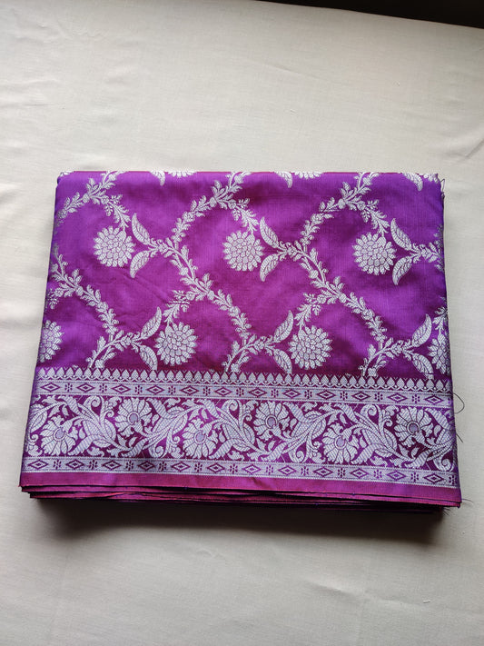 Floral Jaal Banarasi Saree