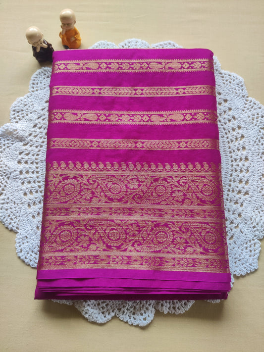 Veda Striped Banarasi Saree
