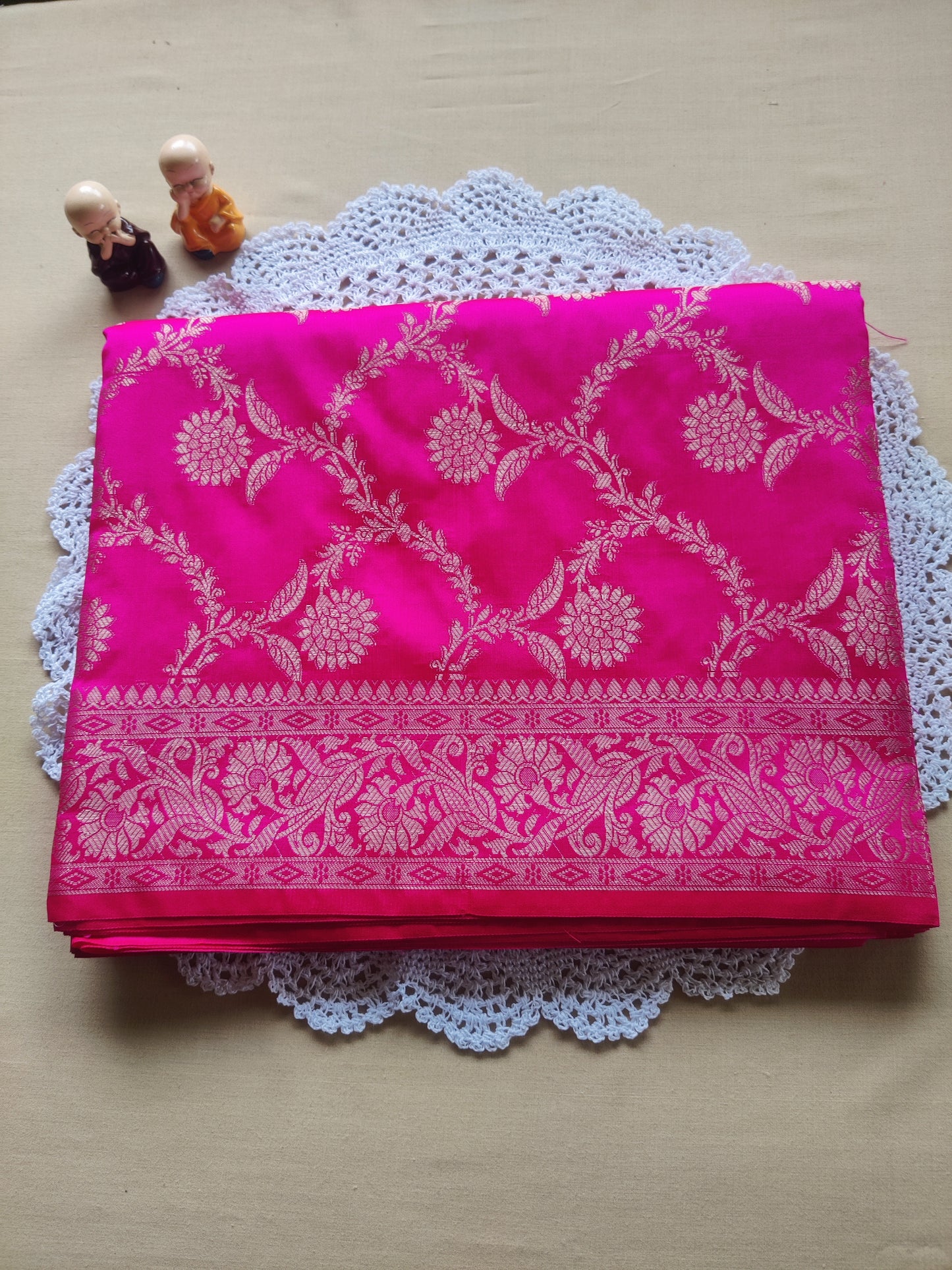Floral Jaal Banarasi Saree